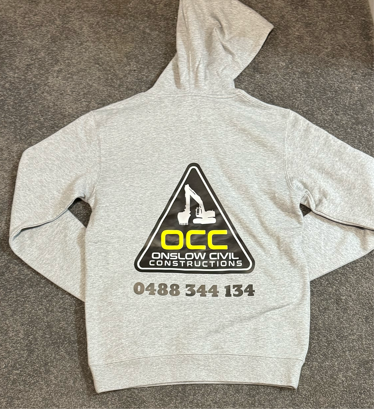 Grey Marle Hoodie