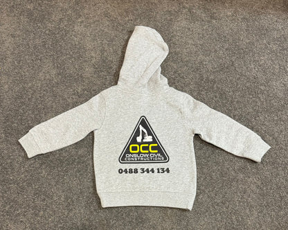 Kids Grey Marle Hoodie