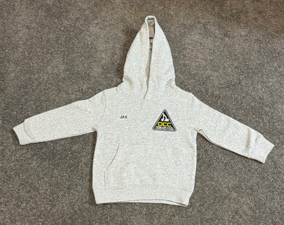 Kids Grey Marle Hoodie